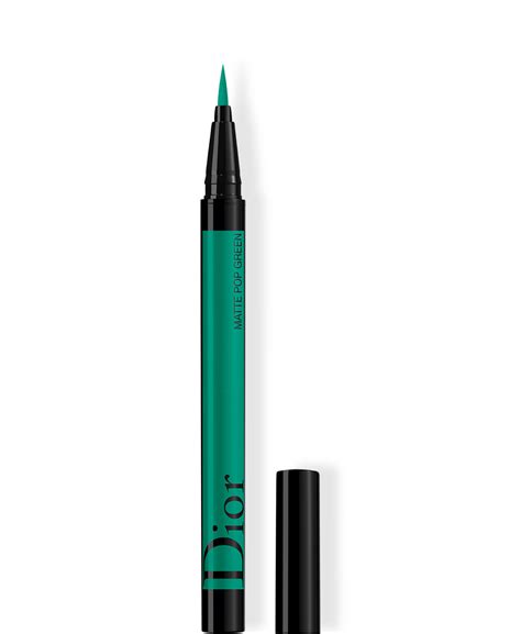 green eyeliner dior|diorshow on stage liner eyeliner.